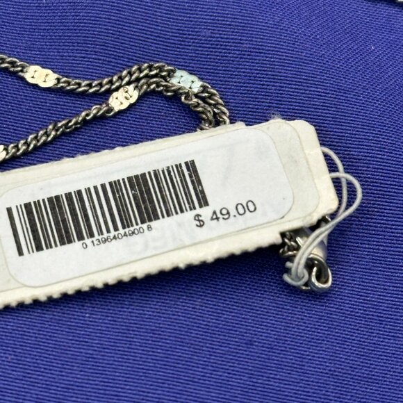 J. Jill 3-Charm Pendant Necklace.  Original Tag. - Picture 5 of 7